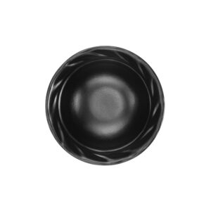Productfoto schaal eten zwart klein bowl
