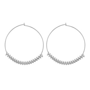 Productfoto oorbellen zilver sierraden accessoires