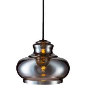 Productfoto lamp zwart decoratie woonkamer gloeilamp modern verlichting